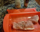 Foto del paso 1 de la receta Solomillo de cerdo y melocotón en estuche Lékué