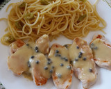 Foto del paso 12 de la receta: Solomillo de pavo con salsa a la pimienta casera