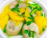 Hình bước làm 4 của món Canh giò heo hầm đu đủ