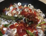 Foto langkah ke 4 dari resep Cumi Saus Padang.