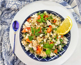 Foto del paso 2 de la receta: Bulgur con verduras y queso feta