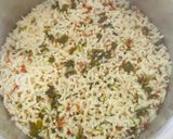 A picture of step 5 of Khichu.