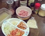 รูปขั้นตอนการทำที่ 2 ของ เฟตตูชินี่โบโลเนสหมูสับไส้กรอกหมู - คีโต
