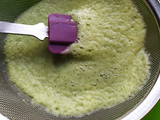 Crema fría de pepino y manzana