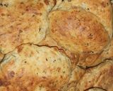 A picture of step 8 of Cheese and thyme Bread.