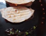 A picture of step 3 of Vegetable tortilla wrap.