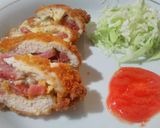 Foto langkah ke 9 dari resep Ayam cordon bleu.