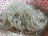 Miến xào mề gà