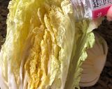 A picture of step 2 of Napa Cabbage Kimchi.