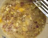 A picture of step 3 of Golden Yam with chicken pepper soup.