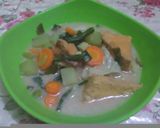 Foto langkah ke 3 dari resep Sayur lodeh tahu coklat.