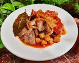 Une image de l'étape 5 de Tajine d'agneau oignons tomates 🍴.