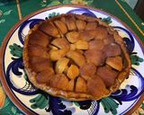 Une image de l'étape 6 de Tarte pommes caramel (pâte brisée au citron vert, lait et vanille).