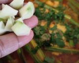 A picture of step 3 of Drumstick Dal.