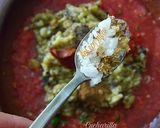 Foto del paso 11 de la receta Tajine de boquerones en salsa de berenjena asada y tomates
