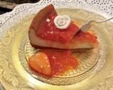 Foto del paso 14 de la receta Tarta de queso mascarpone y ricotta con almíbar de fresas