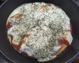 Foto del paso 9 de la receta: Pizza sin gluten y bajo contenido de carbohidratos