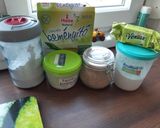 Glutén-, tej-, tojásmentes linzer recept fázis 1 fotója