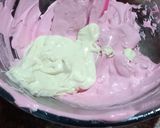 A picture of step 4 of Rose Gulkand mousse.