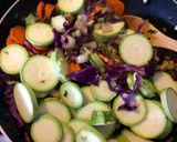 Foto del paso 9 de la receta: Wok de vegetales y pescado con arroz integral al natural