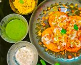 দই মটর পুরি (Dahi Matar Puri recipe in bengali) রেসিপি ধাপ - 6 ছবি