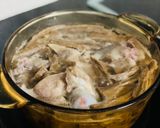 Hình bước làm 1 của món Măng Hầm Giò Heo