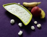 A picture of step 6 of Rice apple banana porridge.