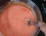 A picture of step 7 of Cheesy Beetroot khandvi roll.