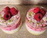 Foto del paso 6 de la receta: 🌈Chía pudding con avena trasnochada tres colores 🌈 Frambuesa, mango y coco 🌈