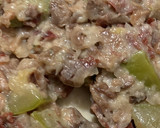 Foto del paso 3 de la receta: Rollos de hojaldre, rellenos de verduras de temporada y jamón ibérico