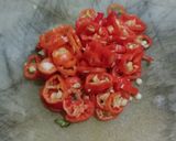 Foto langkah ke 1 dari resep Fuyunghai Tempe Pedas.