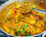 A picture of step 7 of Vegetable Jalfrezi.