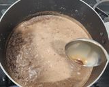 Foto langkah ke 4 dari resep Vla Kue Soes coklat.