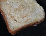 A picture of step 5 of Cheese Egg Toast.