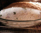 Foto del paso 15 de la receta: Pargos a la sal con aromas de te verde rosas, romero y manzanilla flor