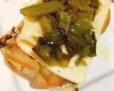 A picture of step 4 of The Best Sandwich in the World! Ribeye with Green Peppers.