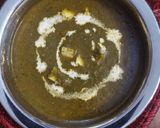 A picture of step 7 of Dhaba-Style Palak Paneer.