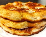 Kefíres burgonyás lángos recept fázis 5 fotója