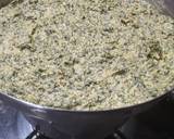 Palak wadi recipe step 3 photo