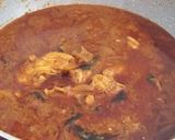 A picture of step 12 of Chettinad Chicken.