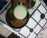 A picture of step 4 of Lentils in coconut sauce.