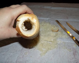 Foto del paso 1 de la receta: Pan relleno al horno caliente entero