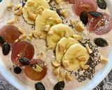Foto del passaggio 1 della ricetta Porridge TIME 🍇🥜🍌