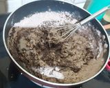 A picture of step 4 of No bake brownies.