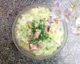 Hình bước làm 4 của món Canh gà bắp cải