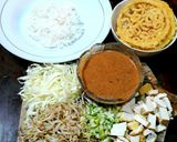 Foto langkah ke 4 dari resep Nasi Lengko khas Tegal.