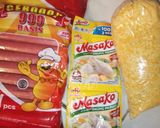 Foto langkah ke 1 dari resep Cirsiz (cireng isi sosiz).