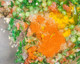A picture of step 6 of Methi mutter pulao.