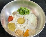 A picture of step 1 of Masala Biscuit Bhakari (Gujrati Special).