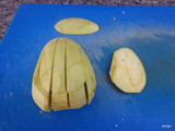 Pastel de pisto con bacalao de jacogo